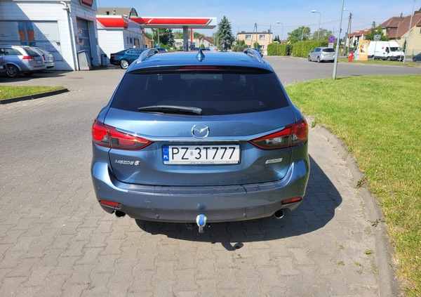 Mazda 6 cena 58600 przebieg: 90000, rok produkcji 2014 z Luboń małe 67